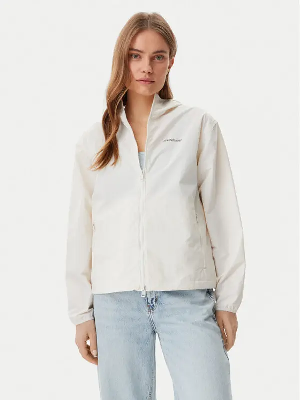 Guess Jeans Guess Jeans Prijelazni kaput W5GL29 WH8N2 Tamnoplava Regular Fit