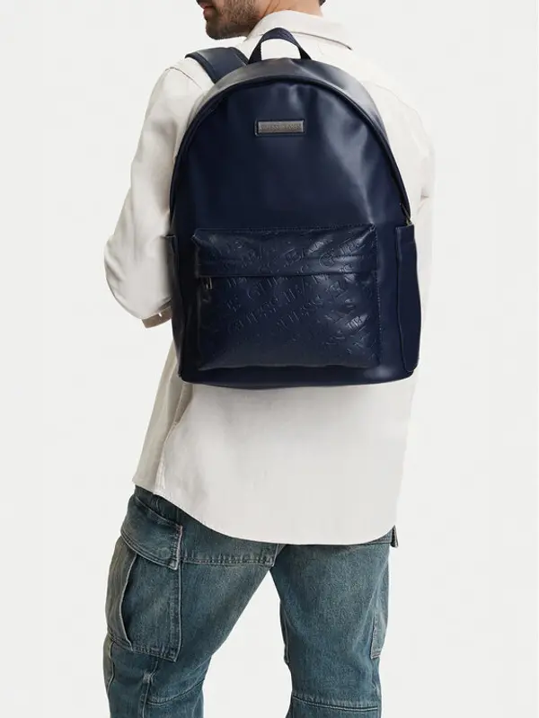 Guess Jeans Guess Jeans Ruksak CWBEO-GUESS-B-002-09 Tamnoplava