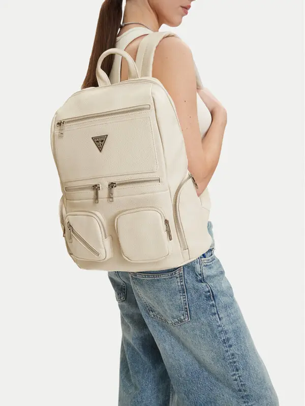 Guess Jeans Guess Jeans Ruksak CWBEO-GUESS-B-006-09 Écru