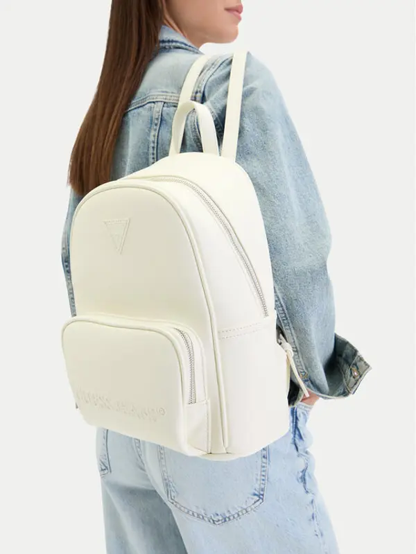 Guess Jeans Guess Jeans Ruksak CWBEO-GUESS-B-011-09 Écru