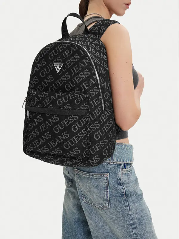 Guess Jeans Guess Jeans Ruksak CWBEO-GUESS-B-019-09 Crna