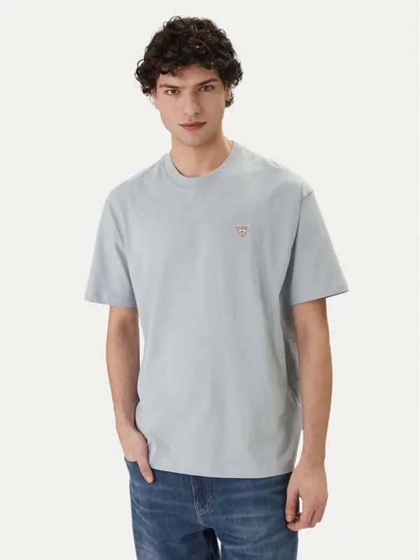 Guess Jeans Guess Jeans T-shirt M4YI46 K8FQ4 Plava Regular Fit