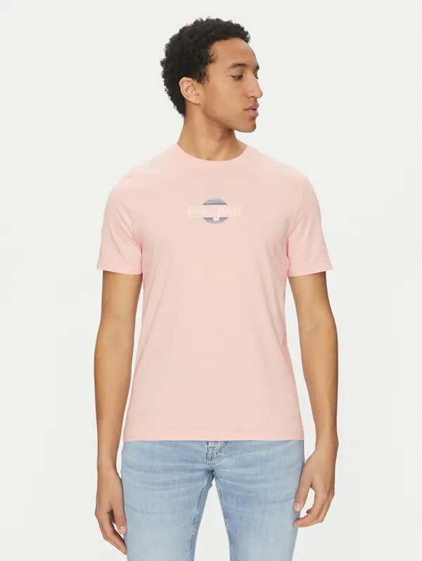 Guess Jeans Guess Jeans T-shirt M5GI23 K8HM0 Bež Slim Fit