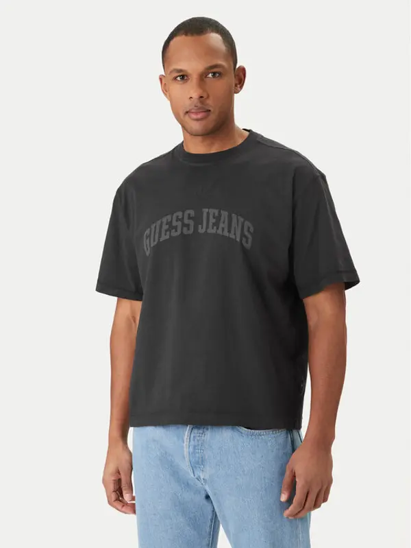 Guess Jeans Guess Jeans T-shirt M6GIB6 K8FQ4 Crna Regular Fit