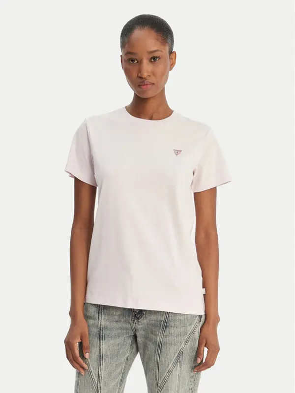 Guess Jeans Guess Jeans T-shirt W4YI10 J1314 Ružičasta Regular Fit