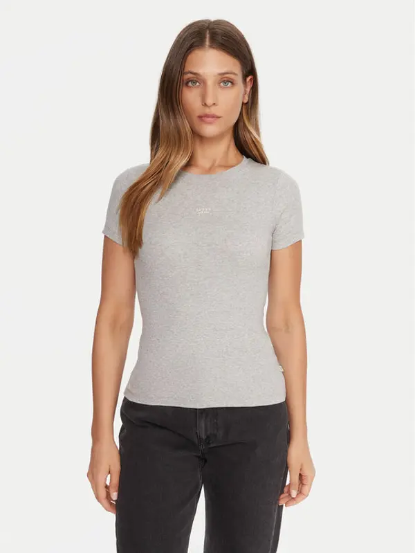 Guess Jeans Guess Jeans T-shirt W5BP45 KA0H1 Siva Slim Fit
