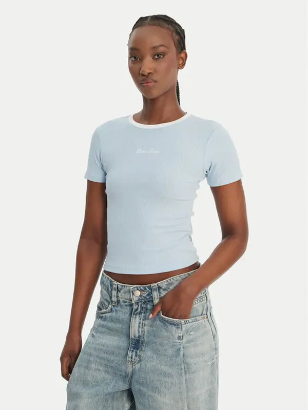 Guess Jeans Guess Jeans T-shirt W6GPA9 KF641 Svijetloplava Slim Fit