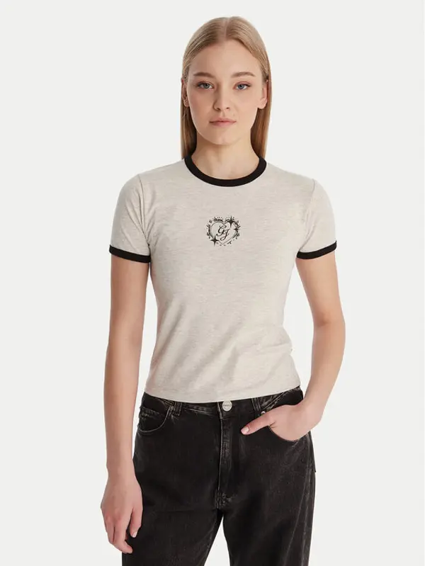 Guess Jeans Guess Jeans T-shirt W6RI16 J1314 Siva Classic Fit
