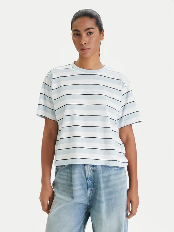 Guess Jeans Guess Jeans T-shirt W6RI19 K8HM0 Šarena Regular Fit