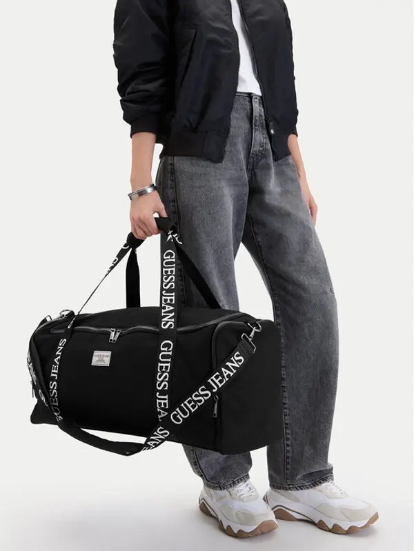 Guess Jeans Guess Jeans Torba za vikend CWBEO-GUESS-B-008-09 Crna