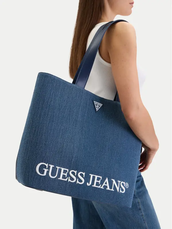 Guess Jeans Guess Jeans Torbica CWBEO-GUESS-B-010-09 Tamnoplava