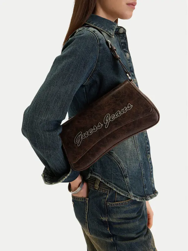 Guess Jeans Guess Jeans Torbica CWBEO-GUESS-B-013-09 Smeđa