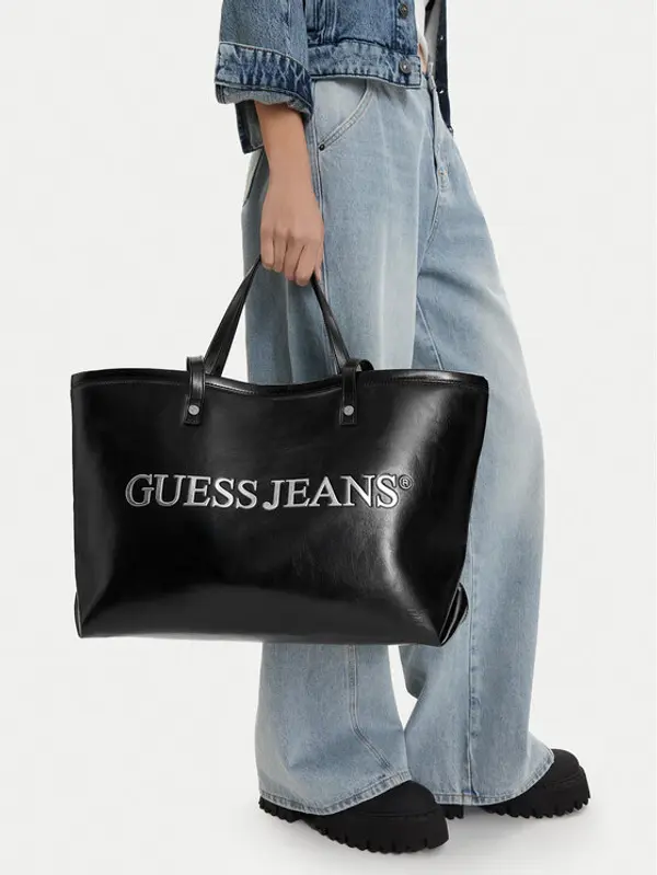 Guess Jeans Guess Jeans Torbica CWBEO-GUESS-B-015-09 Crna