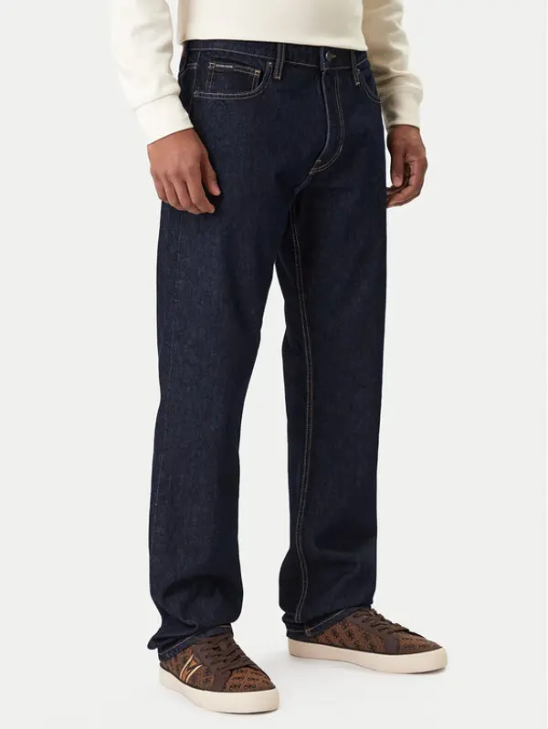Guess Jeans Guess Jeans Traperice M4BA80 D5HS1 Tamnoplava Regular Fit