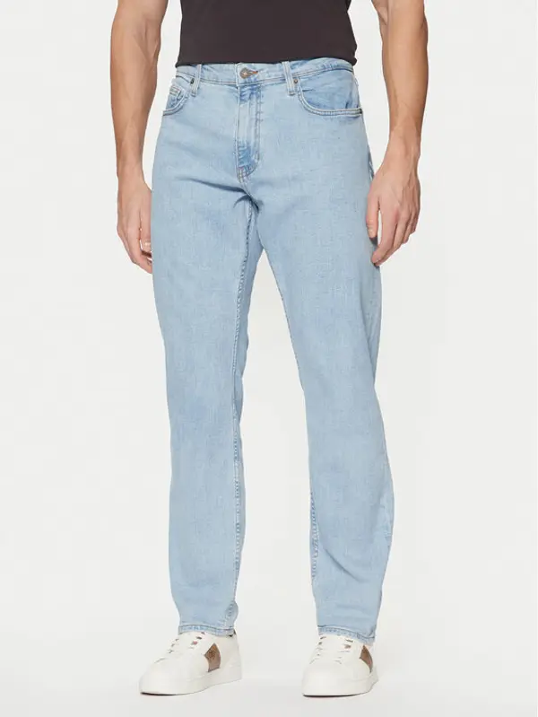 Guess Jeans Guess Jeans Traperice M4YA1C D5DM1 Plava Slim Fit