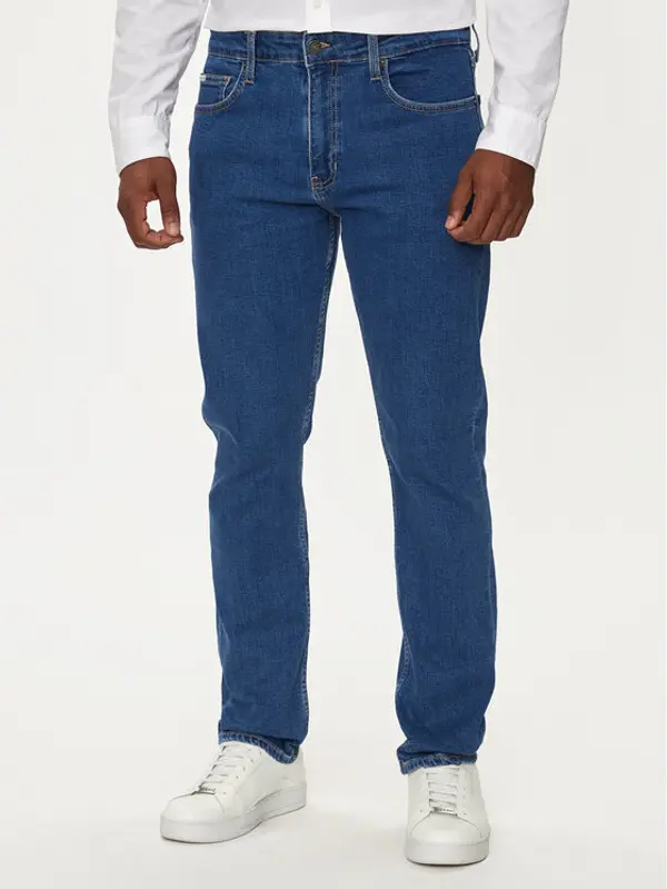 Guess Jeans Guess Jeans Traperice M4YA1C D5DM2 Tamnoplava Slim Fit