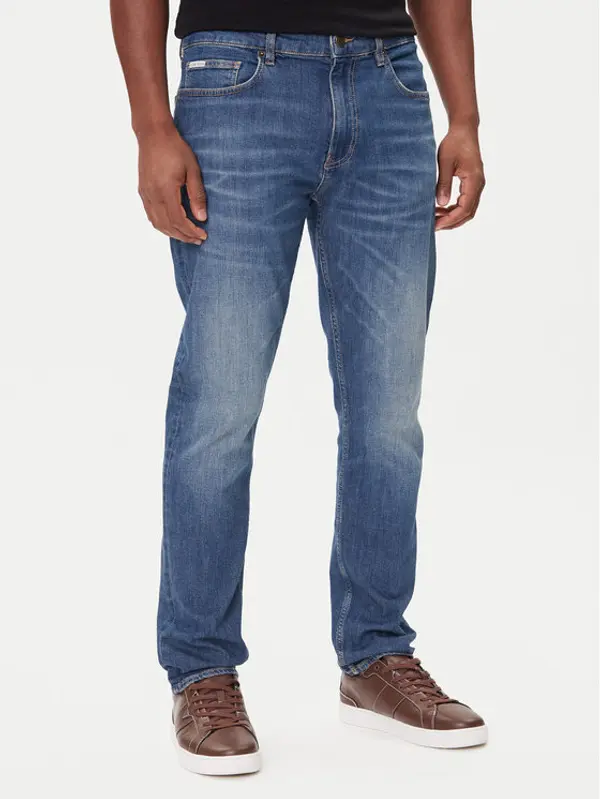 Guess Jeans Guess Jeans Traperice M5BA1C D002C Plava Slim Fit