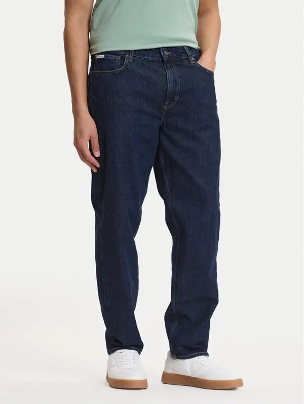 Guess Jeans Guess Jeans Traperice M5GA90 D5M55 Tamnoplava Relaxed Fit