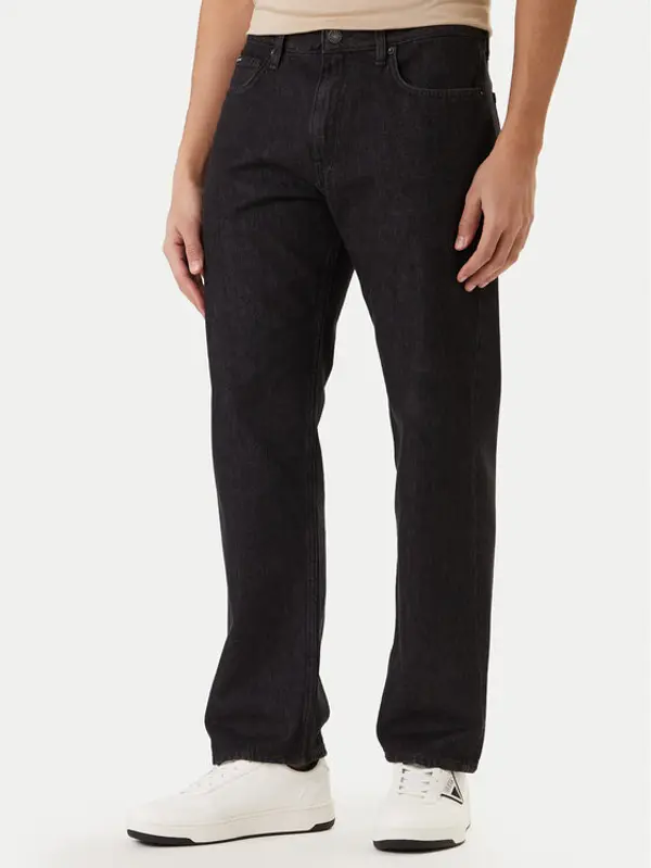 Guess Jeans Guess Jeans Traperice M5YA1B D6571 Crna Straight Fit