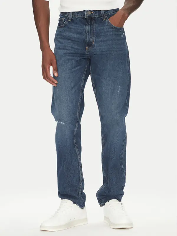 Guess Jeans Guess Jeans Traperice M5YA1C D5MK1 Tamnoplava Slim Fit