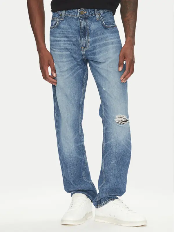 Guess Jeans Guess Jeans Traperice M5YA1C D5R25 Plava Regular Fit