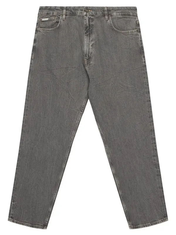 Guess Jeans Guess Jeans Traperice M5YA90 D5LW2 Tamno siva Relaxed Fit