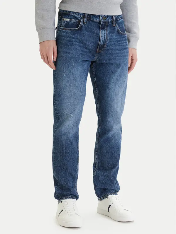 Guess Jeans Guess Jeans Traperice M6GA1C D5M5C Plava Relaxed Fit