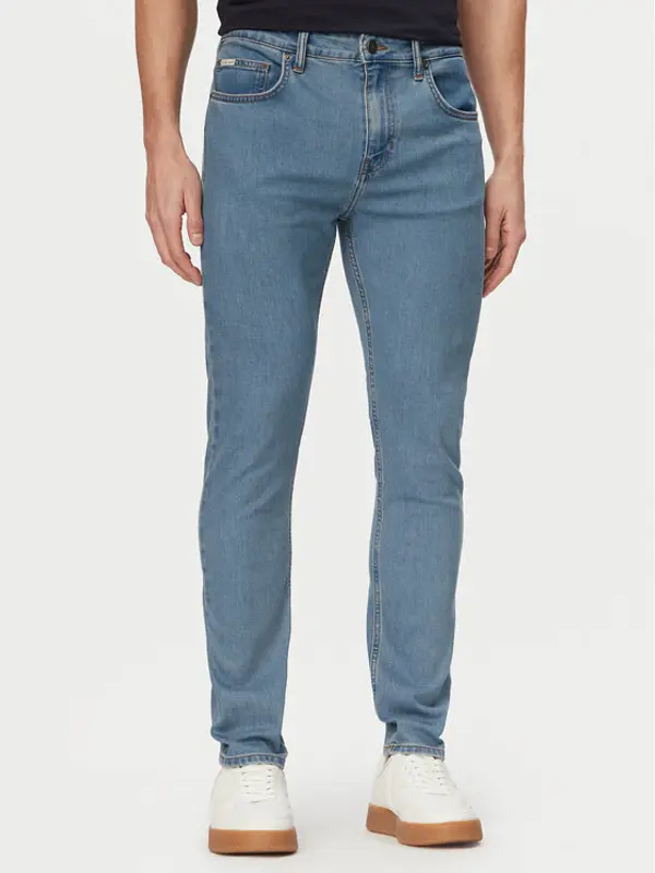Guess Jeans Guess Jeans Traperice M6RA0F D6324 Svijetlo plava Skinny Fit