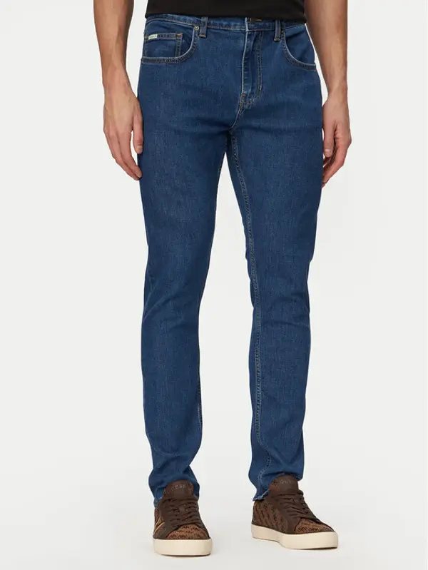 Guess Jeans Guess Jeans Traperice M6RA0F D6325 Plava Skinny Fit