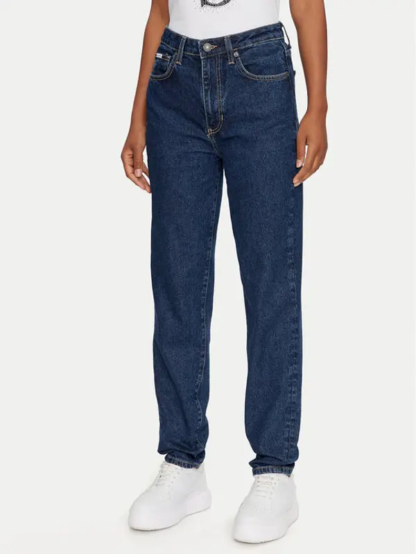 Guess Jeans Guess Jeans Traperice W4YA0D D5CC2 Tamnoplava Regular Fit