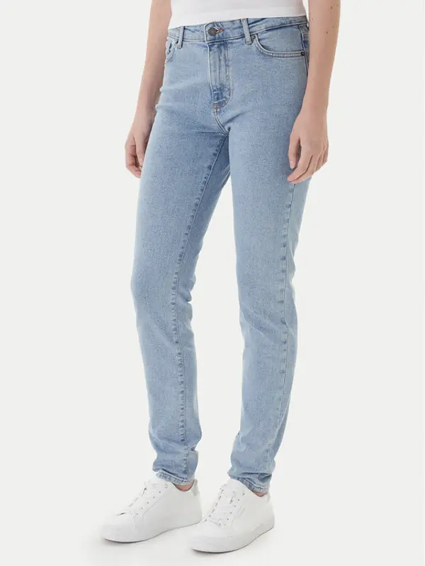 Guess Jeans Guess Jeans Traperice W4YA92 D5CB3 Plava Slim Fit