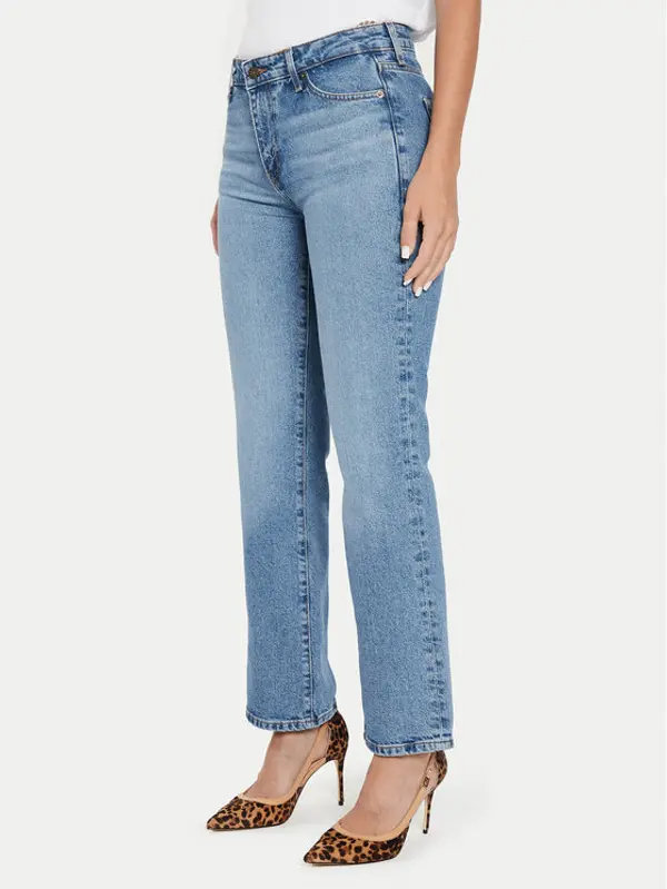 Guess Jeans Guess Jeans Traperice W4YA98 D5CC5 Plava Straight Fit