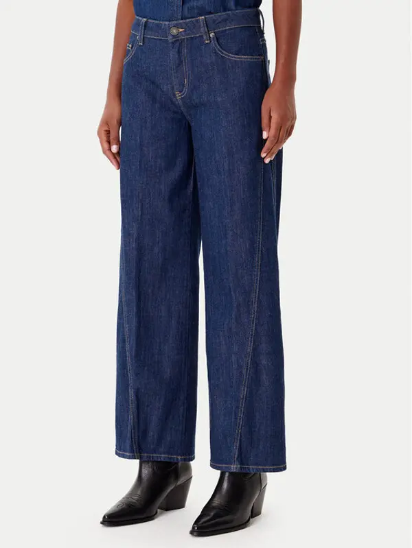Guess Jeans Guess Jeans Traperice W5BA2T D002A Plava Wide Leg