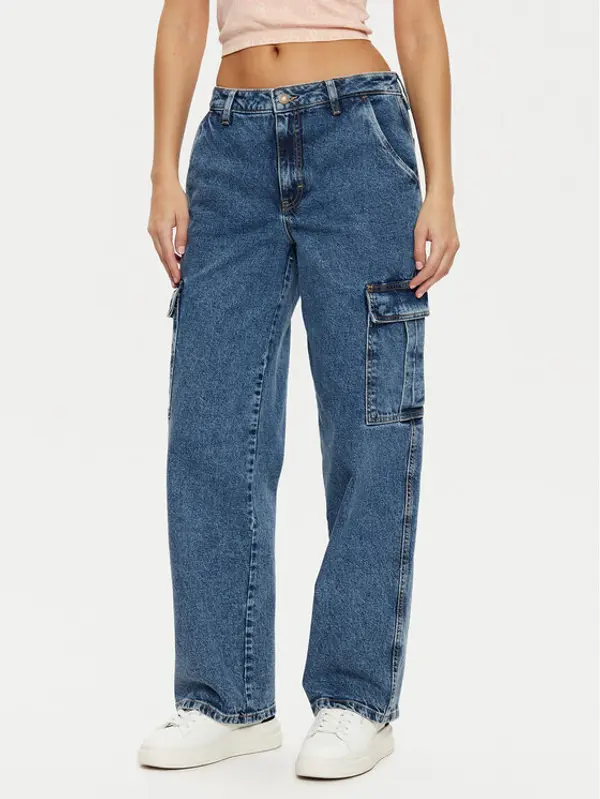 Guess Jeans Guess Jeans Traperice W5RA1R D5M43 Plava Regular Fit