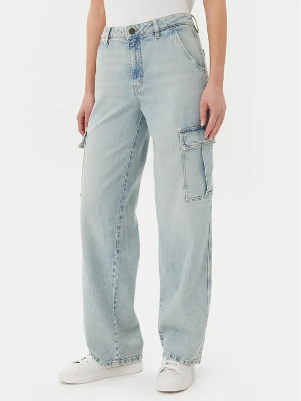 Guess Jeans Guess Jeans Traperice W5RA1R D5M51 Svijetloplava Regular Fit