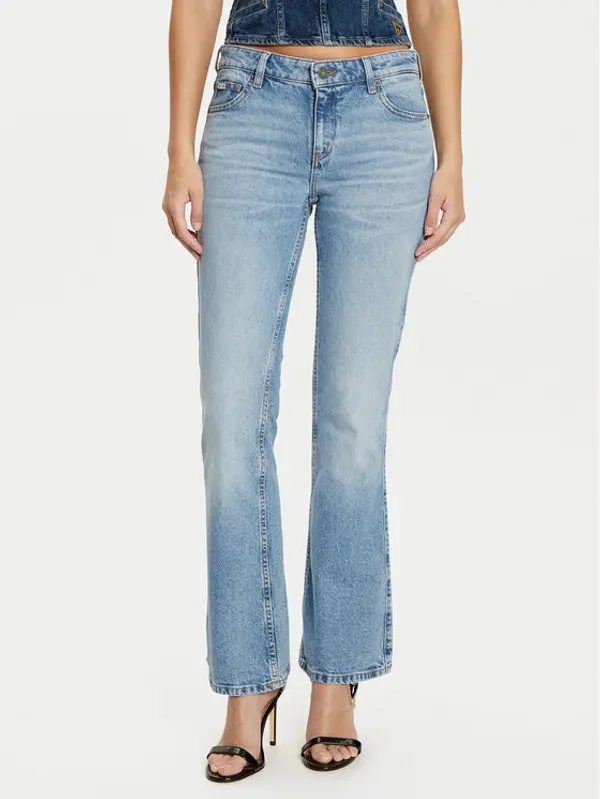 Guess Jeans Guess Jeans Traperice W5RA1SD5M4A Plava Regular Fit