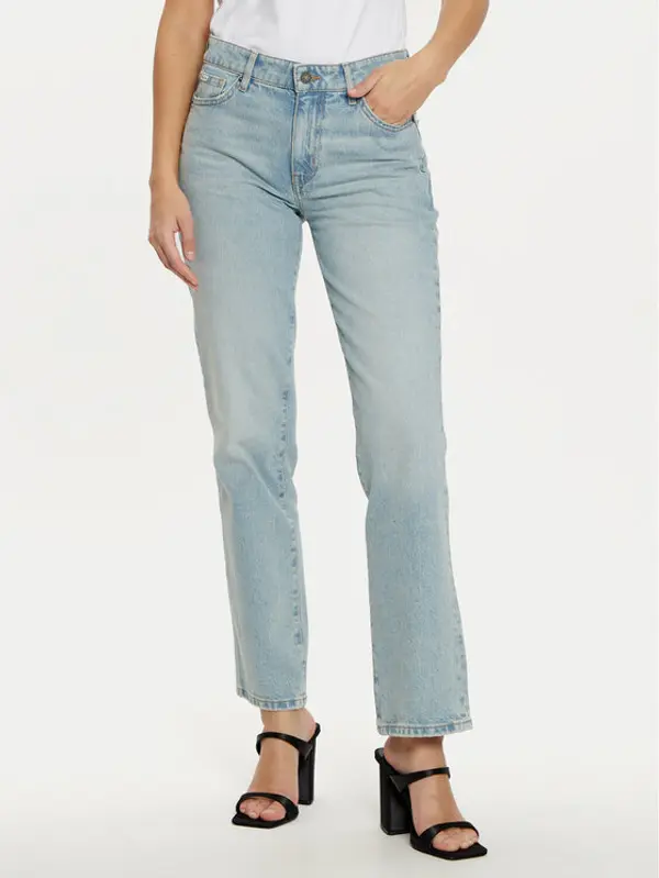 Guess Jeans Guess Jeans Traperice W5RA98 D5M45 Plava Regular Fit