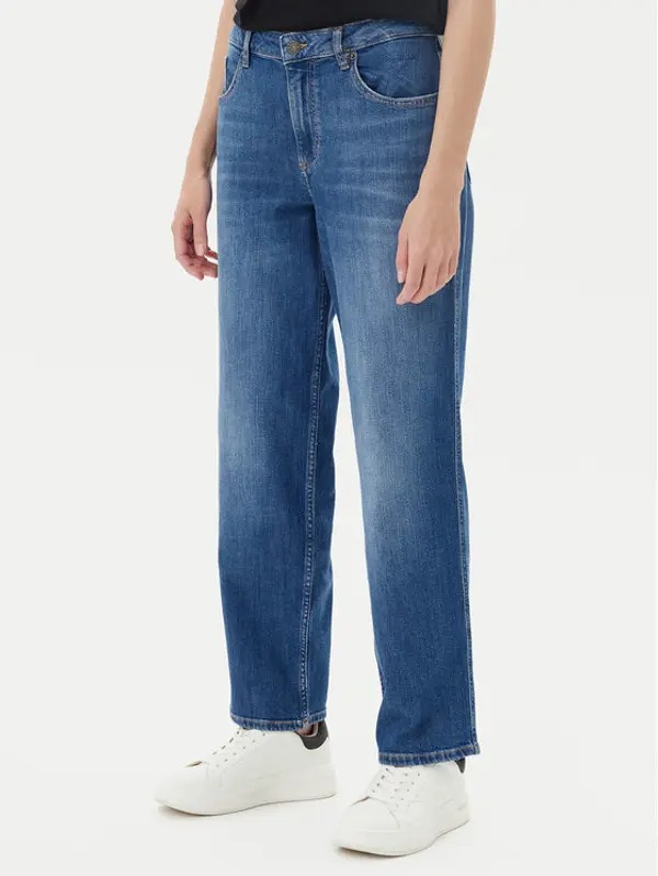Guess Jeans Guess Jeans Traperice W5YA0I D0021 Plava Boyfriend Fit