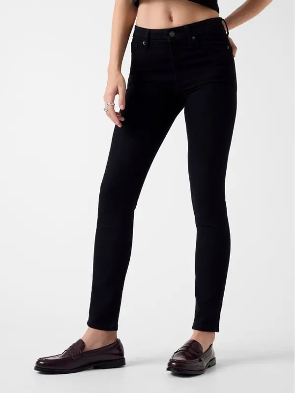 Guess Jeans Guess Jeans Traperice W5YA92 D6311 Crna Skinny Fit