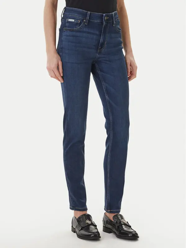 Guess Jeans Guess Jeans Traperice W5YA92 D7042 Plava Skinny Fit