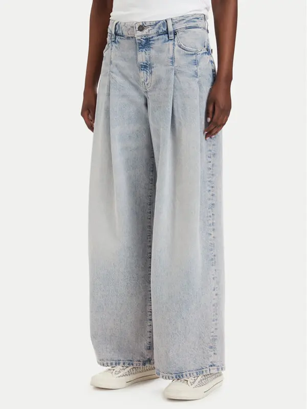 Guess Jeans Guess Jeans Traperice W6GA2U D5M57 Plava Wide Leg