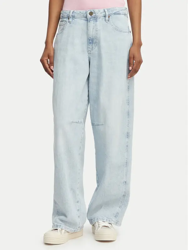 Guess Jeans Guess Jeans Traperice W6GA2X D0029 Plava Relaxed Fit