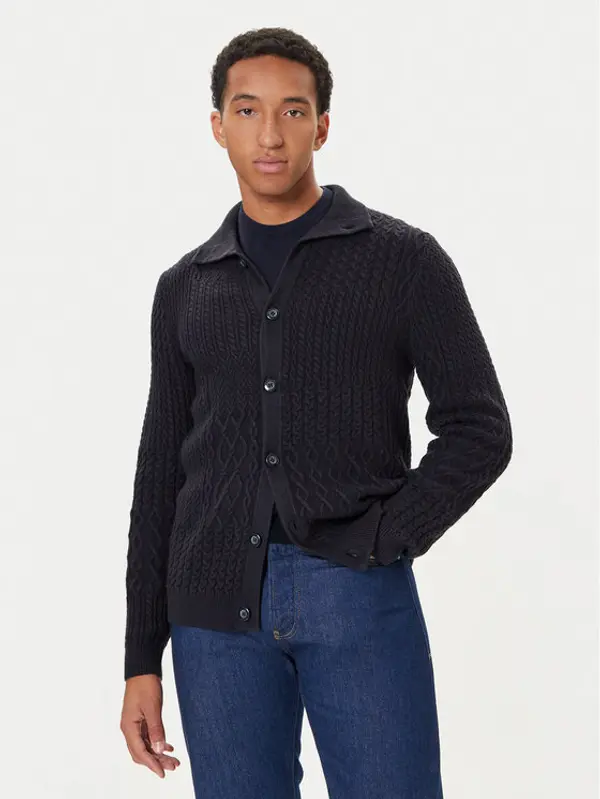 Guess Guess Kardigan M5BR43 Z2ZK2 Tamnoplava Regular Fit