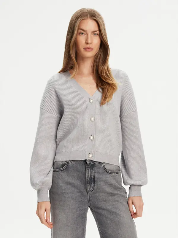 Guess Guess Kardigan W5YR07 Z2ZK2 Siva Relaxed Fit