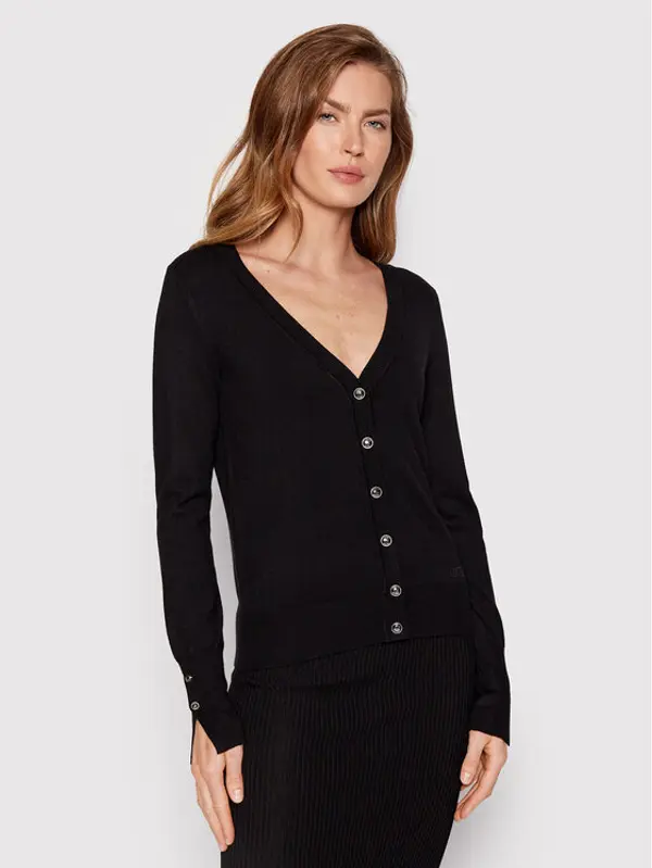 Guess Guess Kardigan Zena W2YR33 Z2V62 Crna Regular Fit