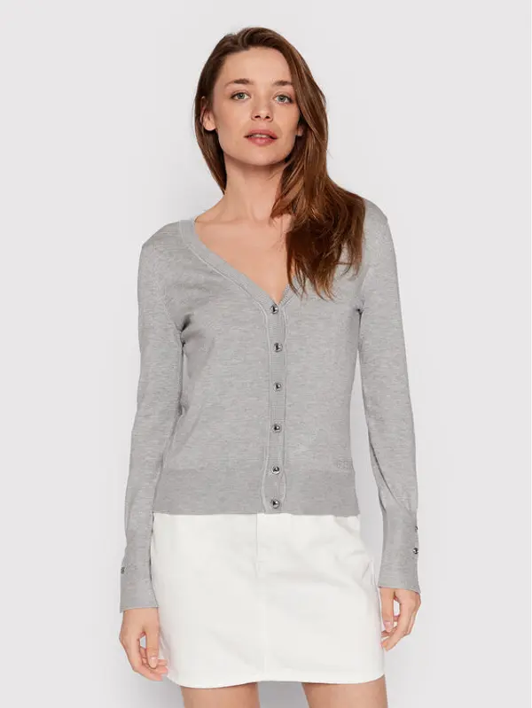 Guess Guess Kardigan Zena W2YR33 Z2V62 Siva Regular Fit