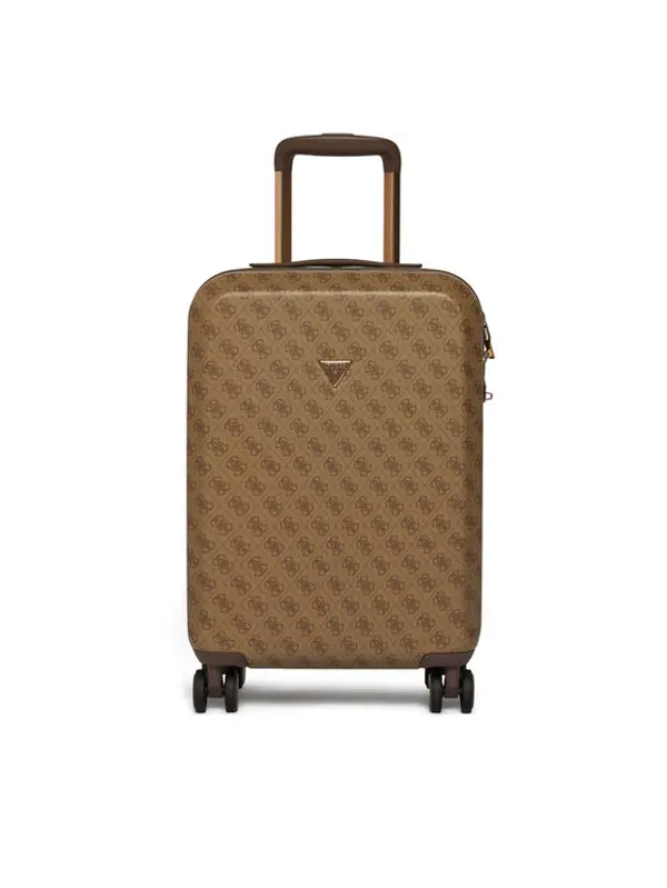 Guess Guess Kofer za kabinu Latona Tavel TWHK92 11983 Tamno bež