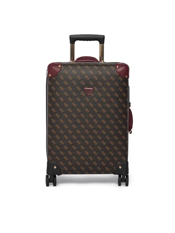 Guess Guess Kofer za kabinu Latona Travel TWLQ92 11983 Smeđa