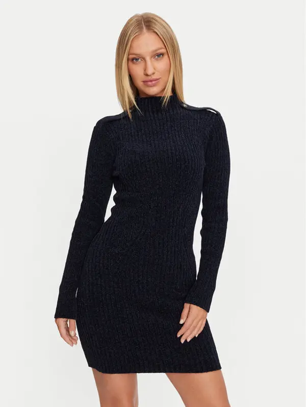 Guess Guess Koktel haljina Keily W4BK27 Z3JE0 Tamnoplava Regular Fit
