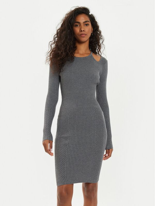 Guess Guess Koktel haljina Vanessa W4BK24 Z3I22 Siva Regular Fit